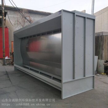 福建泉州掛車(chē)廠噴漆漆霧處理水旋噴漆臺(tái)漆霧處理效果好